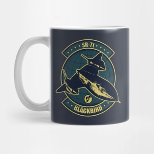 SR-71 Blackbird Patch Mug